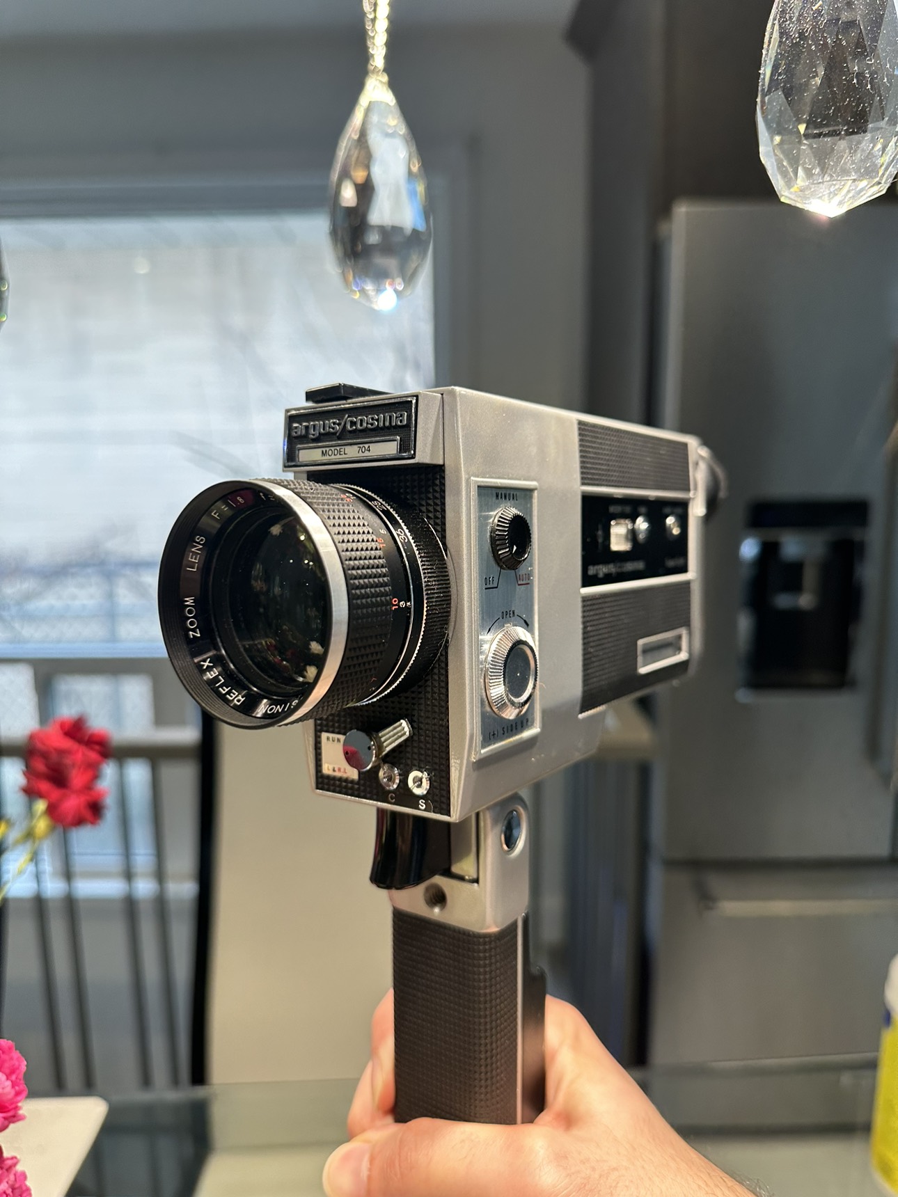 Vintage 1970s Argus/Cosnia Model 704 Super 8 Movie Camera thumbnail