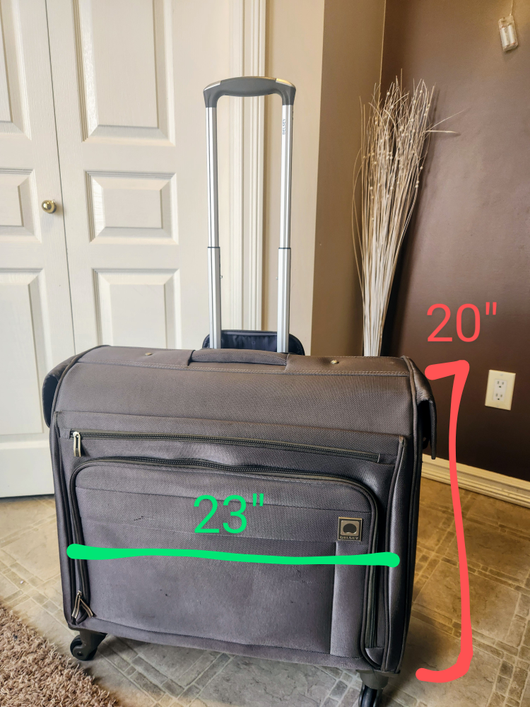 Delsey Paris Brown garment bag spinner - photo 3