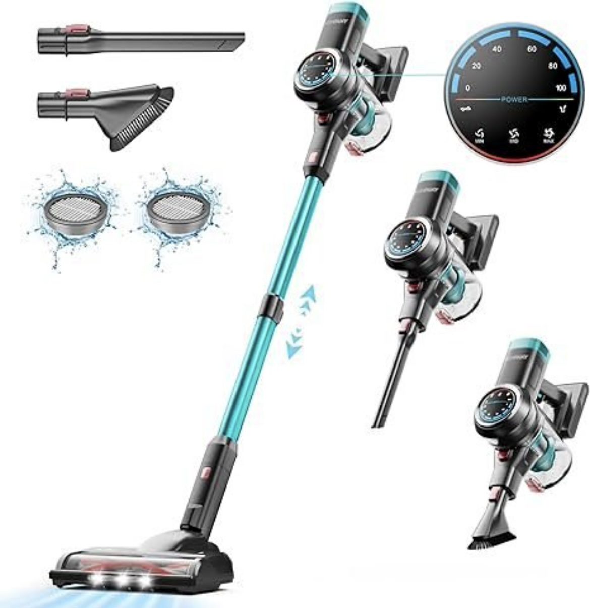 HOMPANY Cordless Vacuum Cleaner