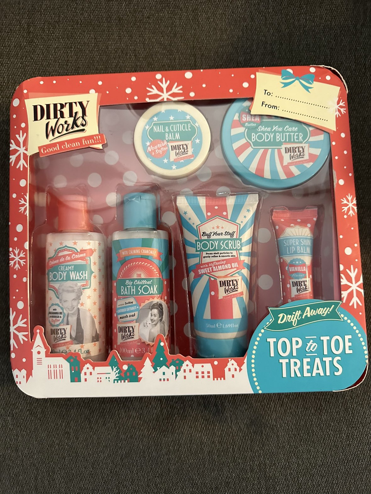 BNIB Dirty Works Pamper Box thumbnail