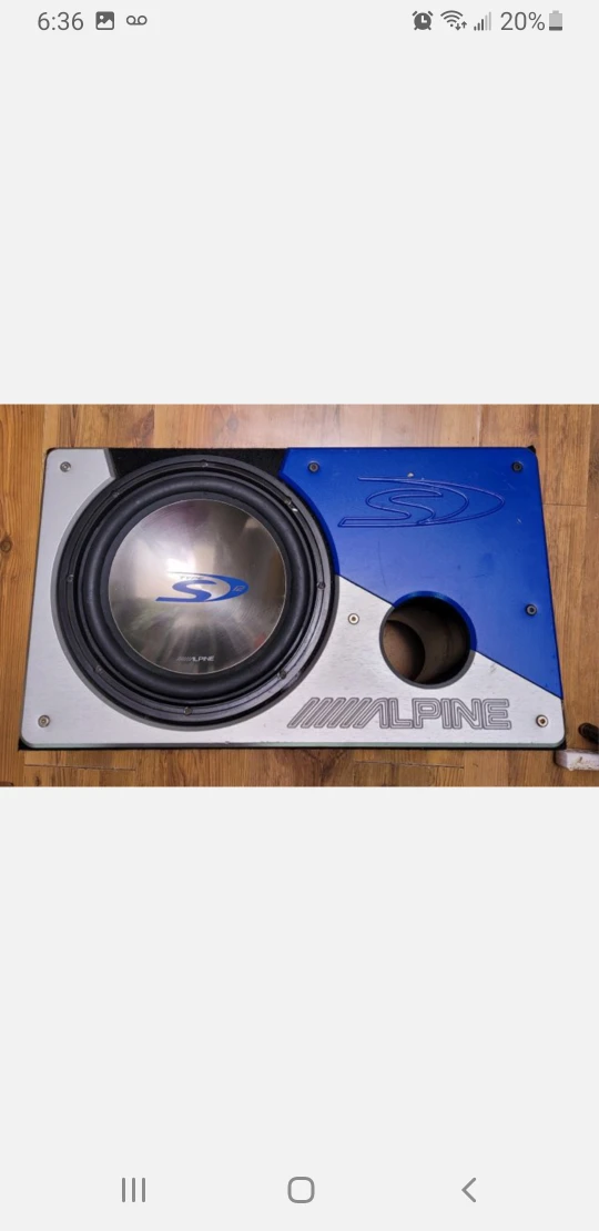Subwoofer by Alpine thumbnail