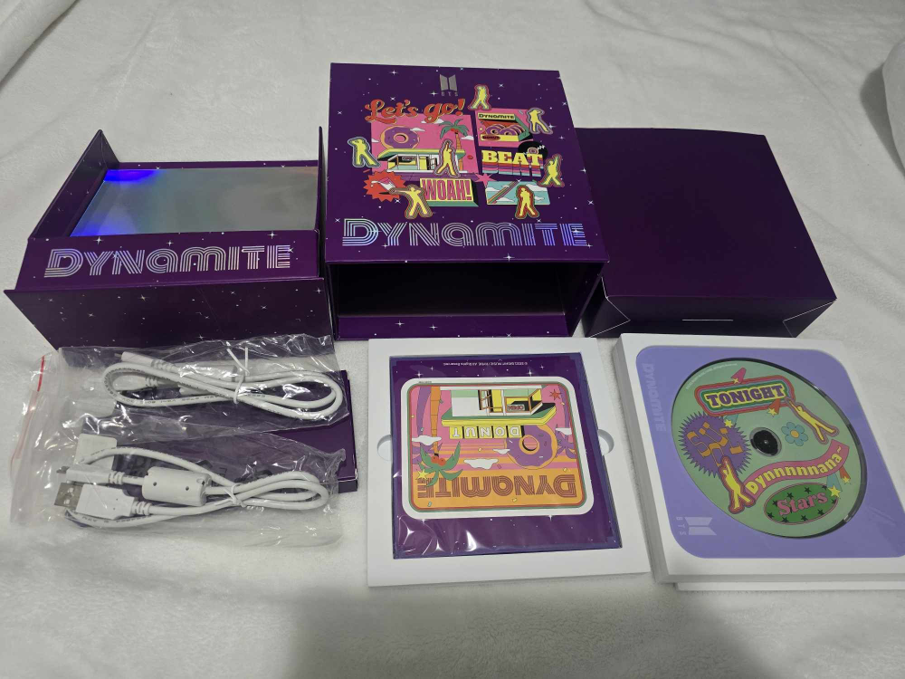 BTS Dynamite Dvd player