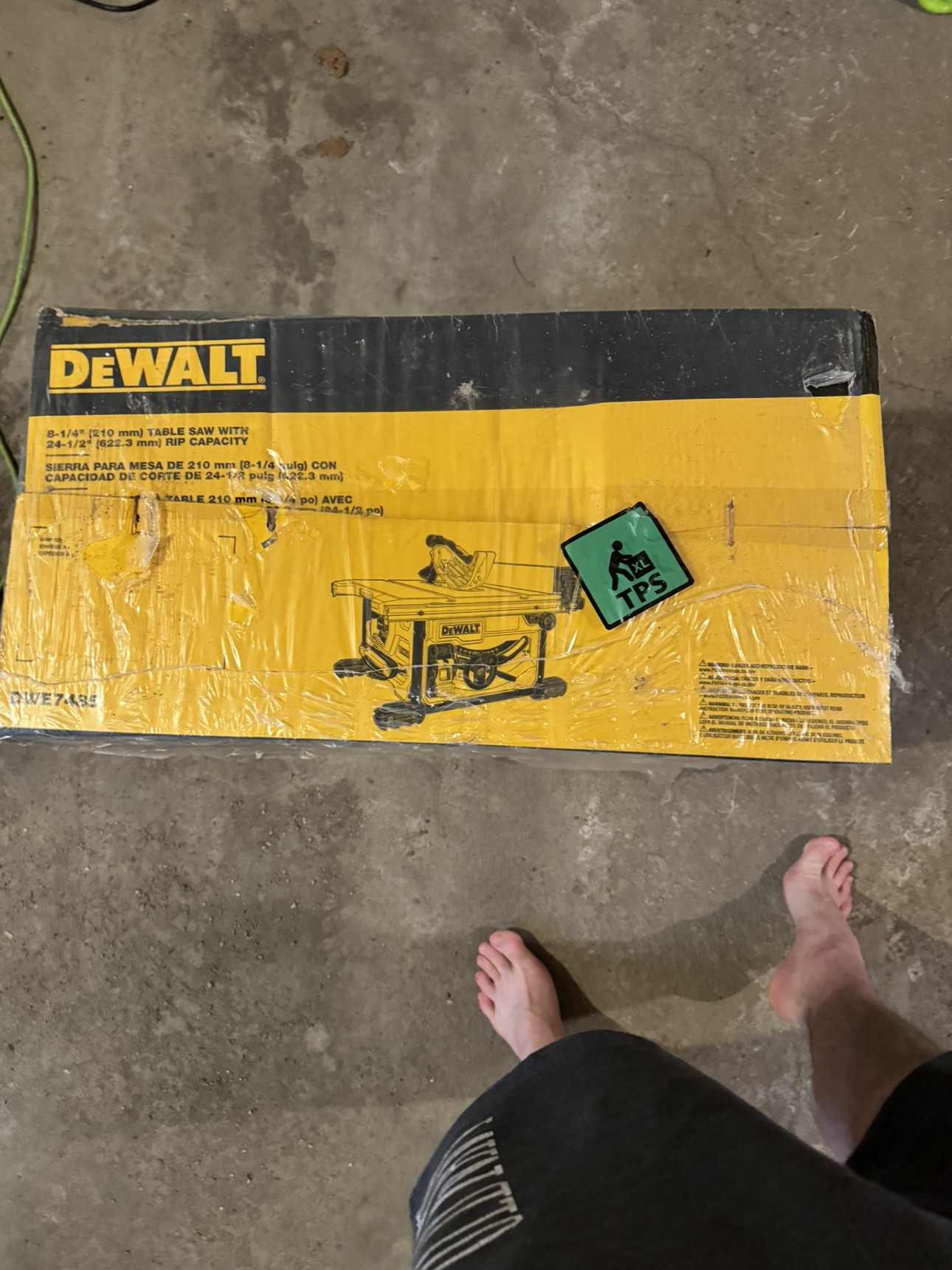 Brand new Dewalt Table Saw—8 1/4” - photo 2