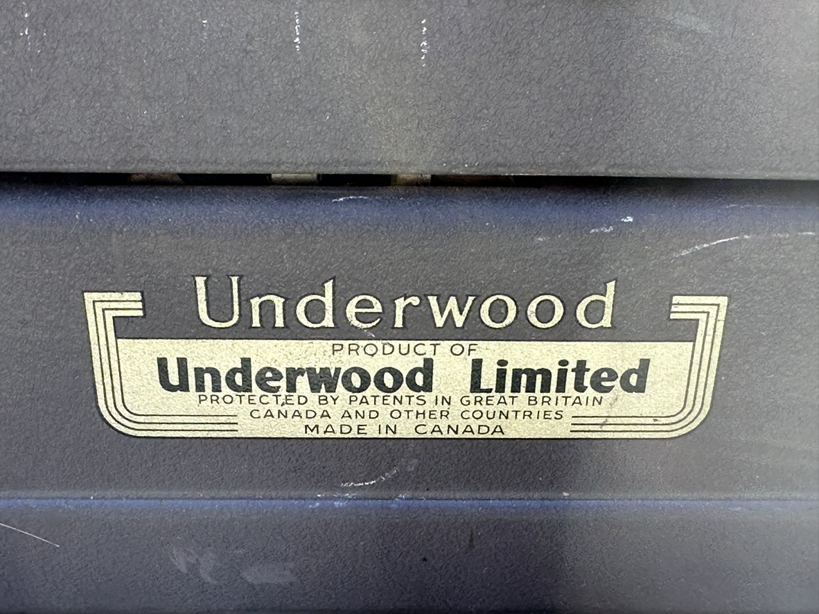 Vintage UNDERWOOD typewriter  Finger-Flite (Moving sale!) image indicator(5)