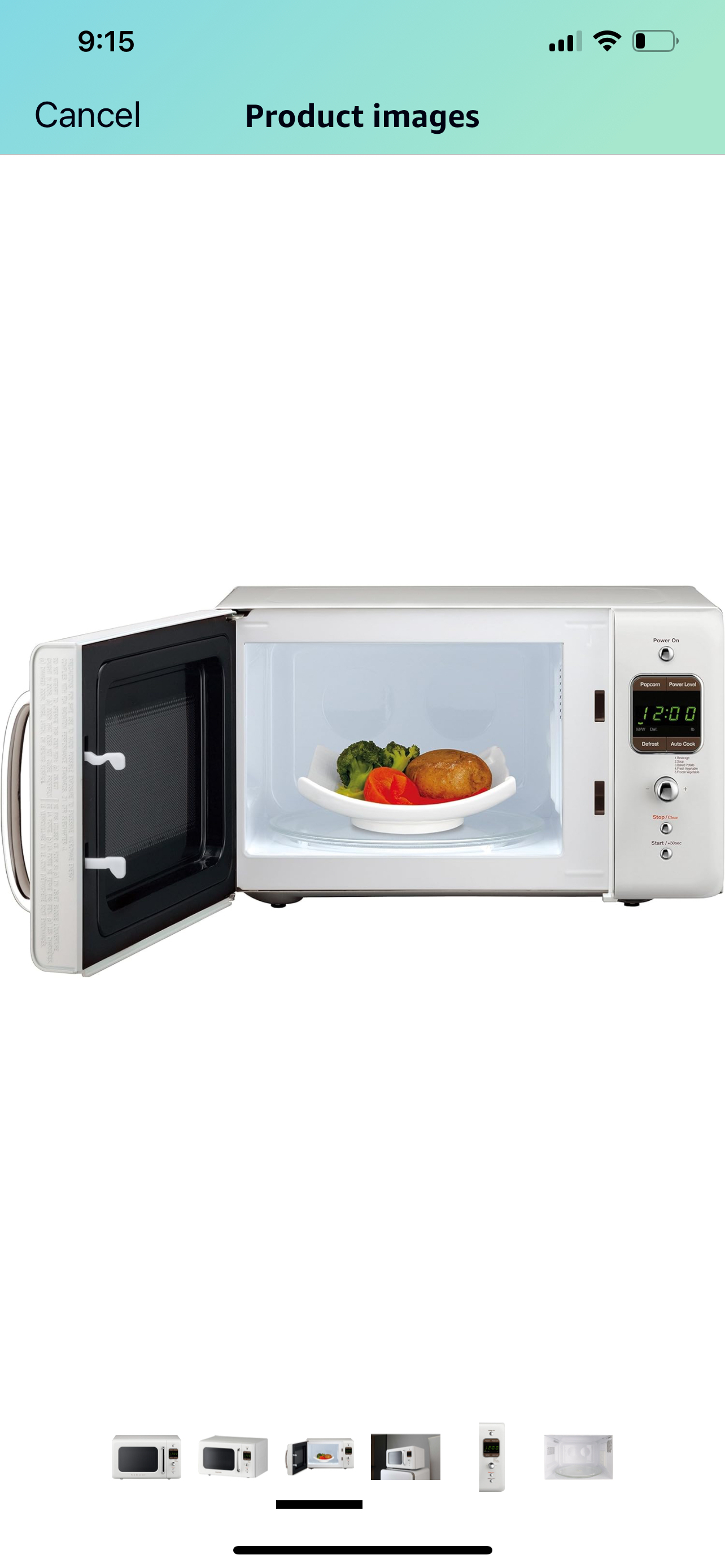 Retro Countertop Microwave Oven(0.7 cu. ft 700W) - photo 4