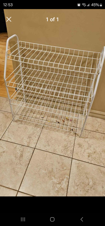 shoe rack