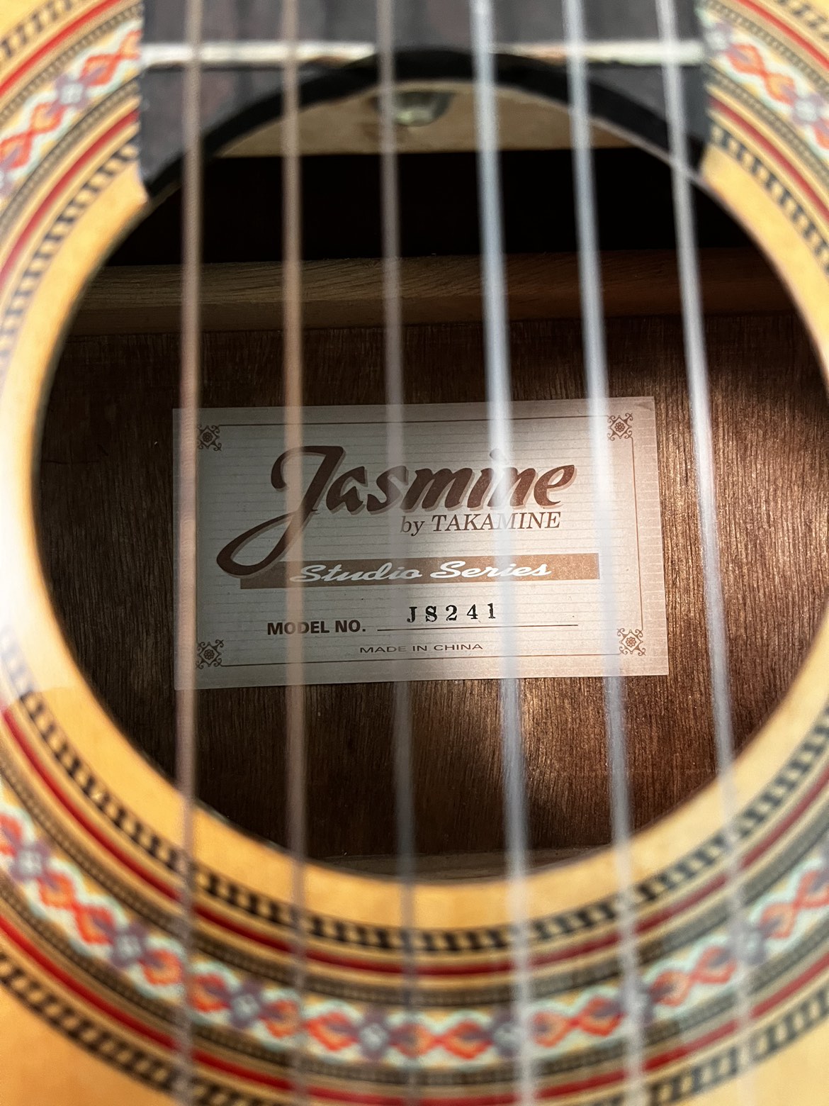 Jasmine JS 241 acoustic guitar - photo 3