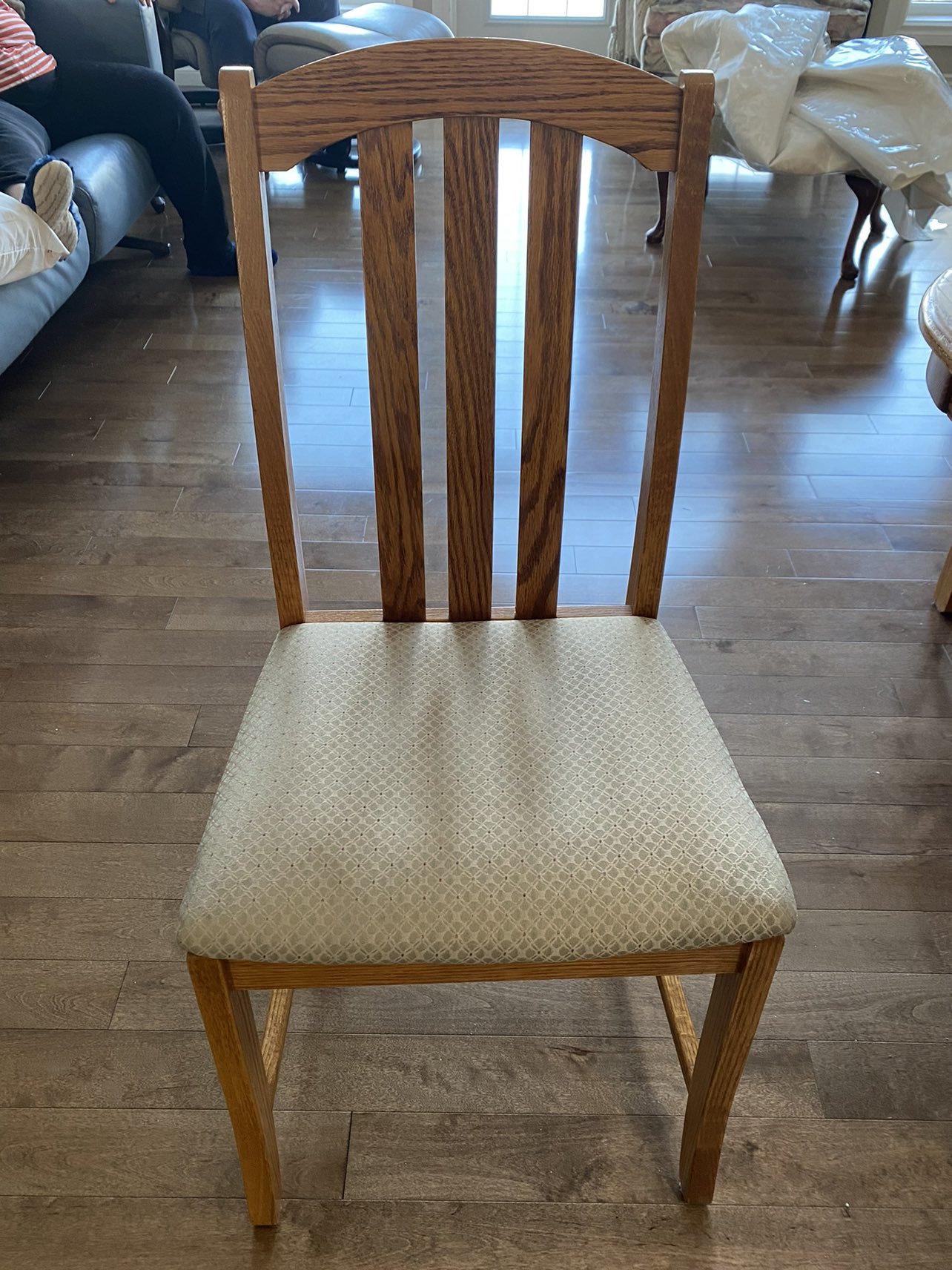 Solid Oak Dining Room Table - photo 5