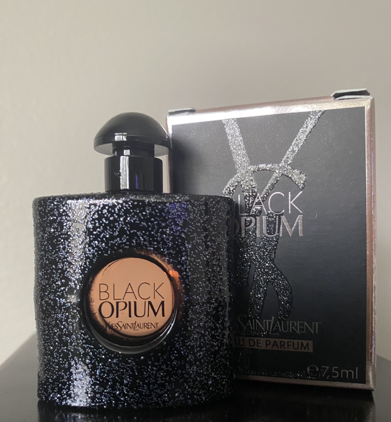 Miniature, travel size, collectible YSL Black Opium EDP 7.5ml. image indicator(4)