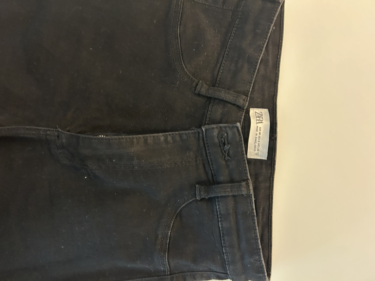 Blue and Black Jeans,denim image indicator(3)