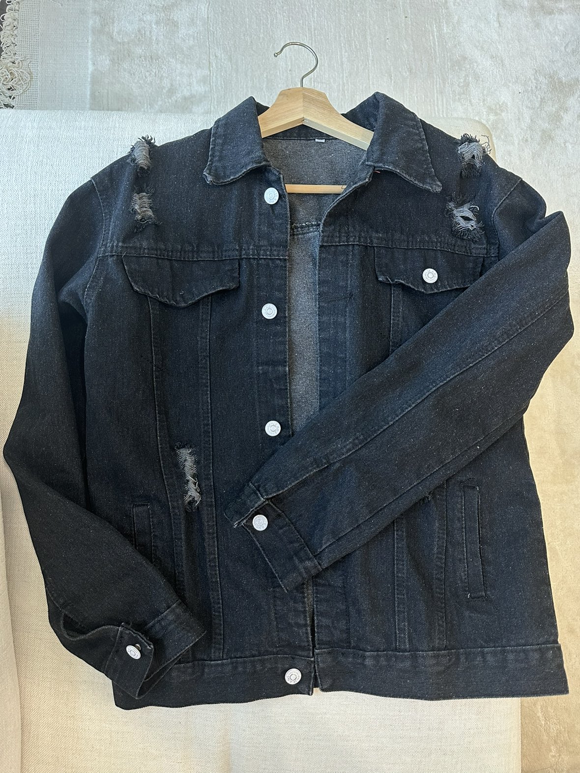 Oversized Denim Jacket Size S