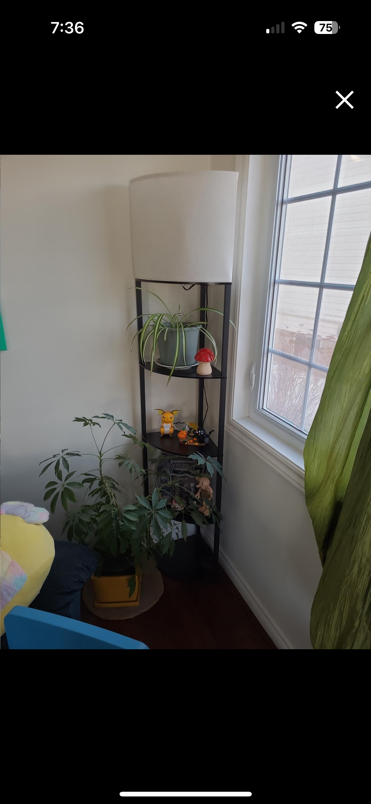 5 tier floor lamp with shelves thumbnail