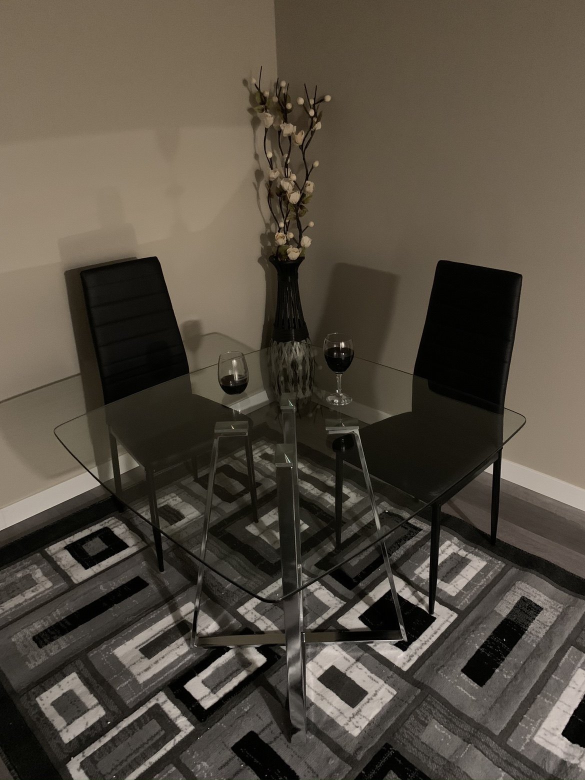 Glass kitchen table - photo 2