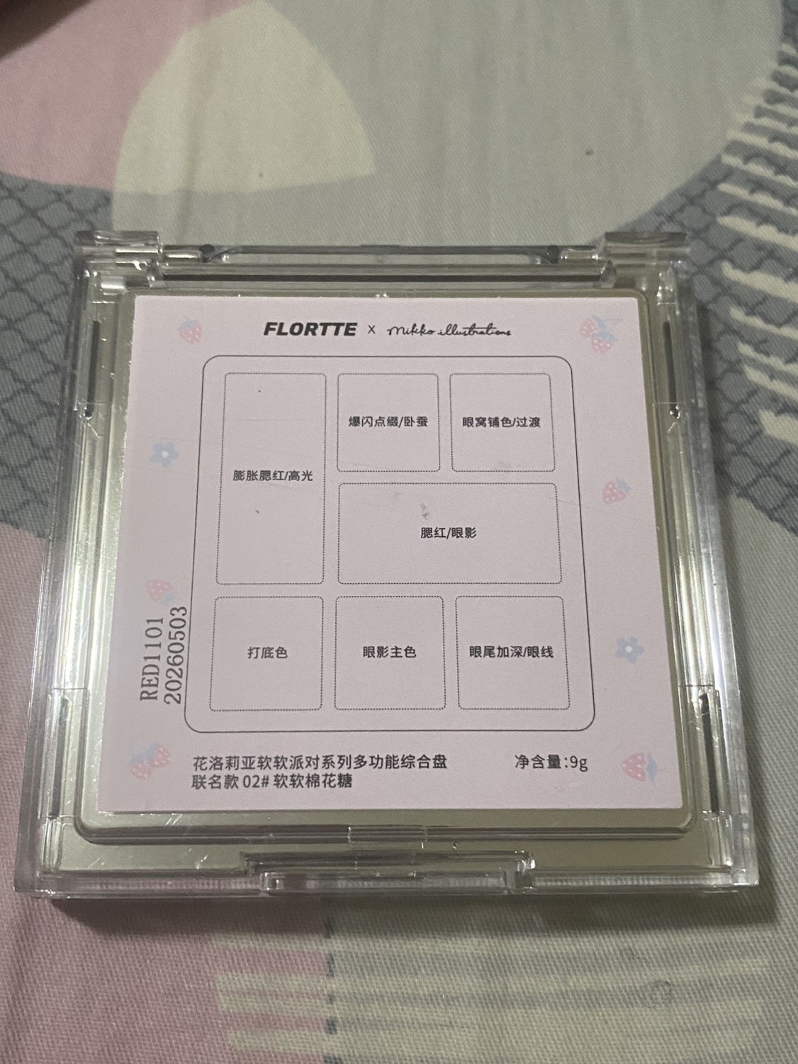 Flortte x Mikko Illustrations Eyeshadow Palette #02 image indicator(2)