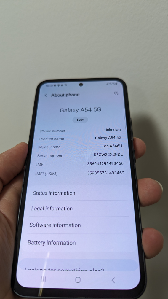 Samsung Galaxy A54 5G • Unlocked • 128GB thumbnail