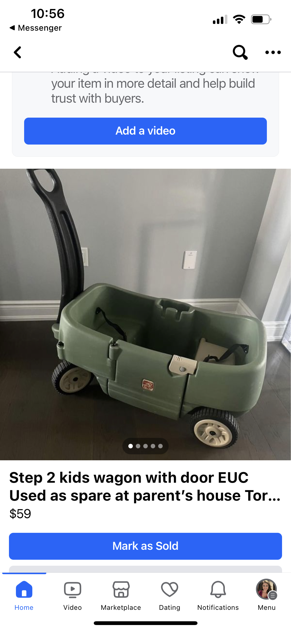 Step 2 kids wagon exc cond Ret $150 thumbnail