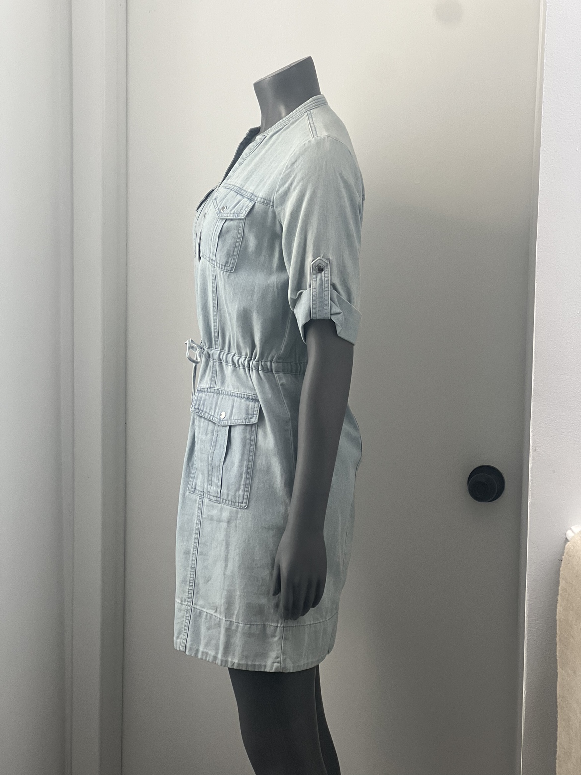 Michael Kors denim shirt dress image indicator(3)