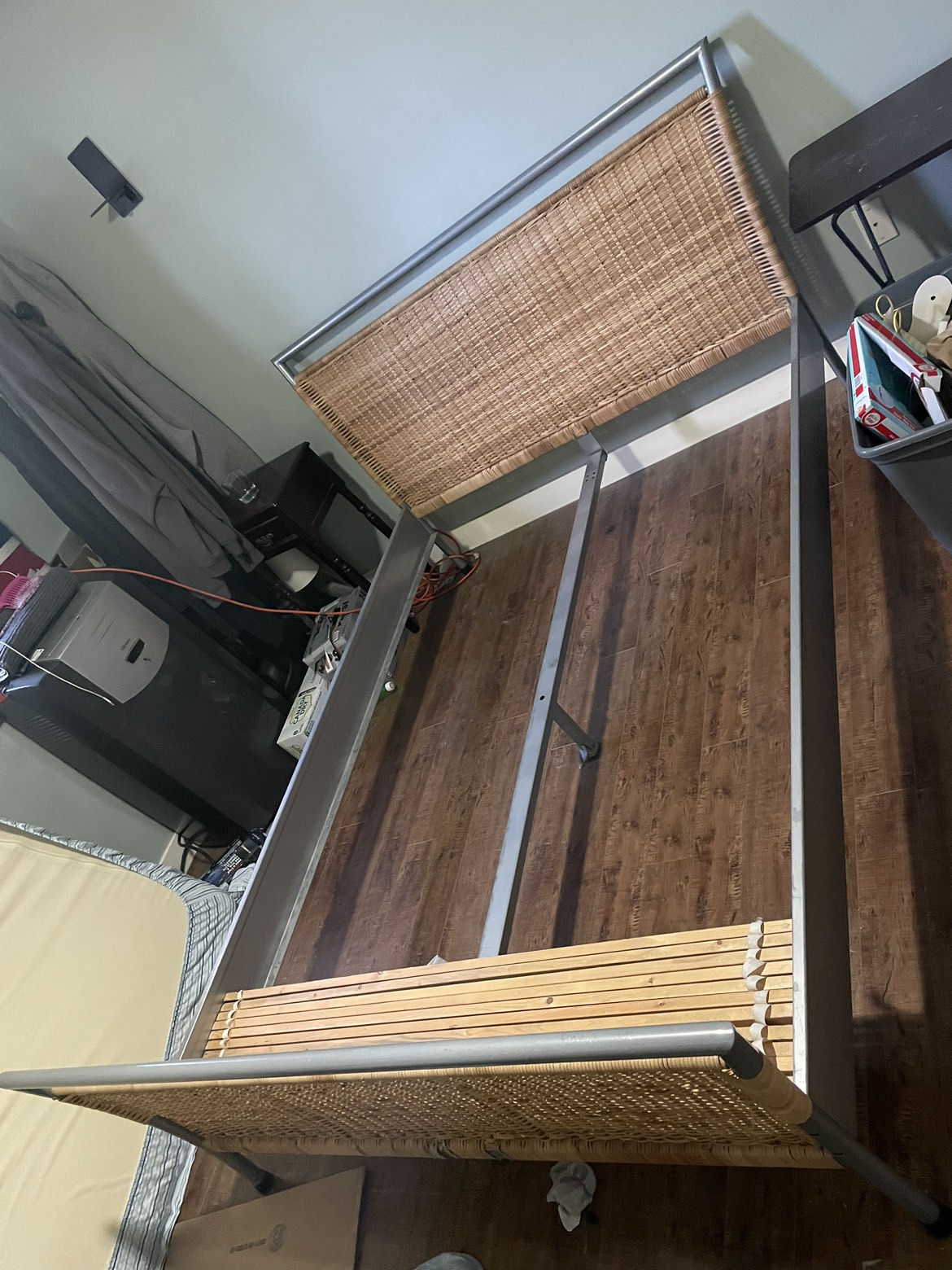 Double metal bedframe thumbnail