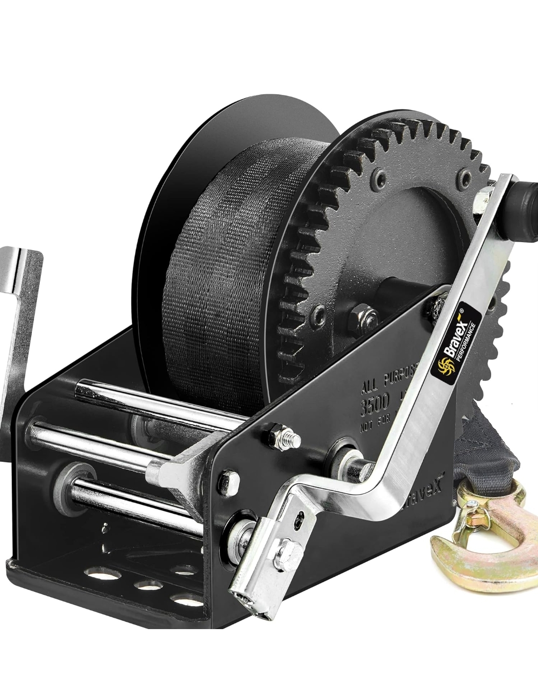 Boat Trailer Winch 3500LB Capacity thumbnail