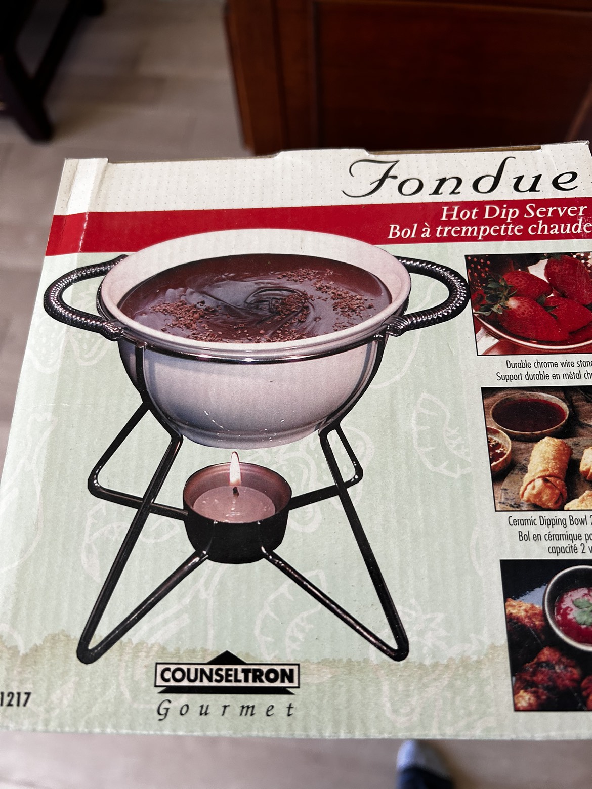 QTY 6 Fondue Hot Dip Server 6 for $50 image indicator(7)