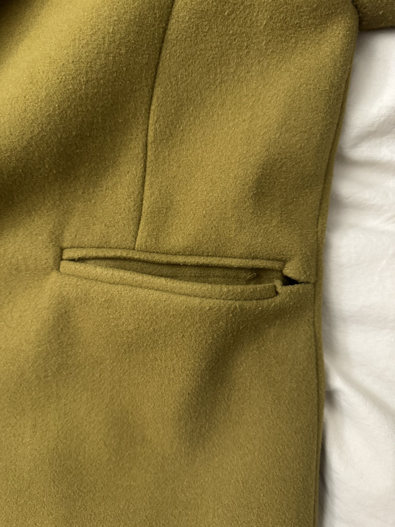 Oak + Fort woman coat (Olive Green) - photo 5