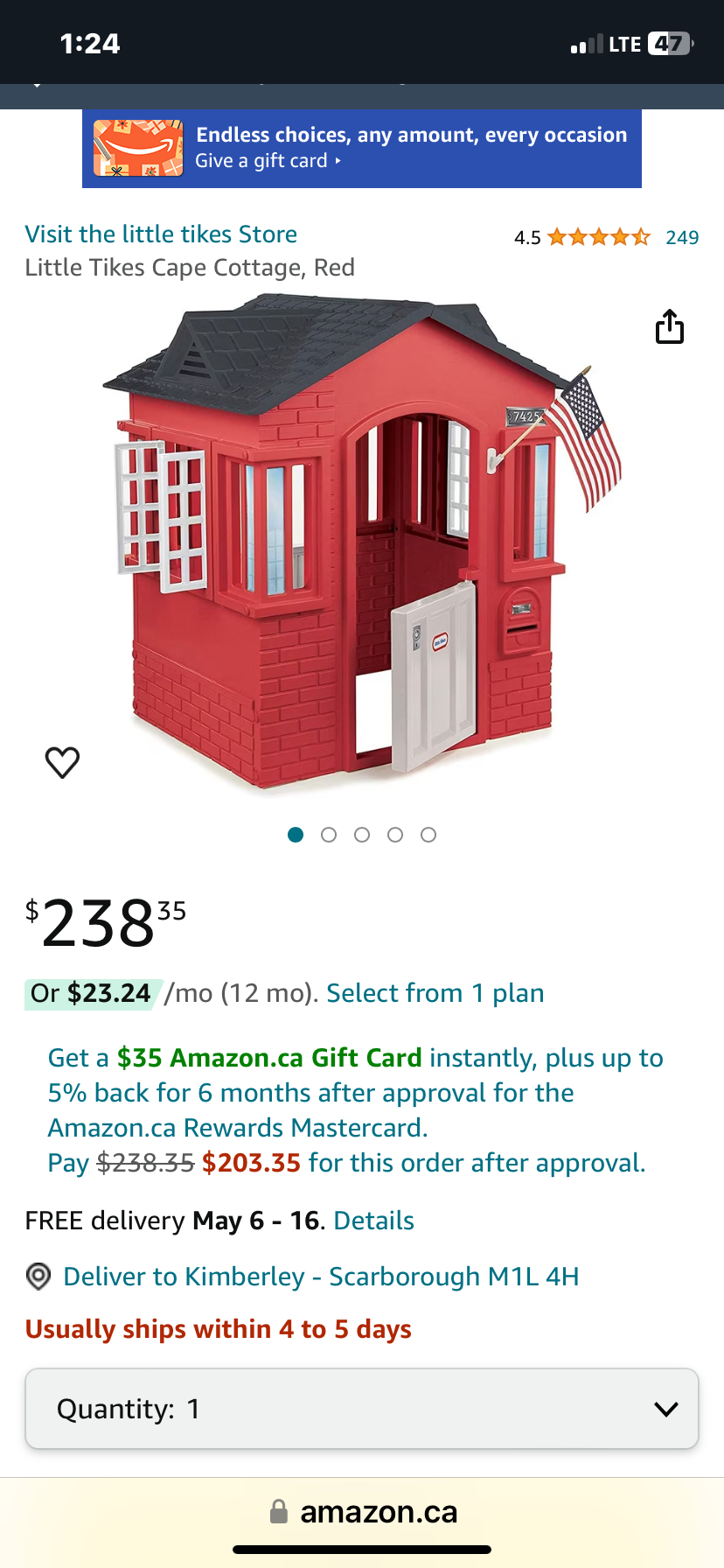 Little Tikes Playhouse - photo 5