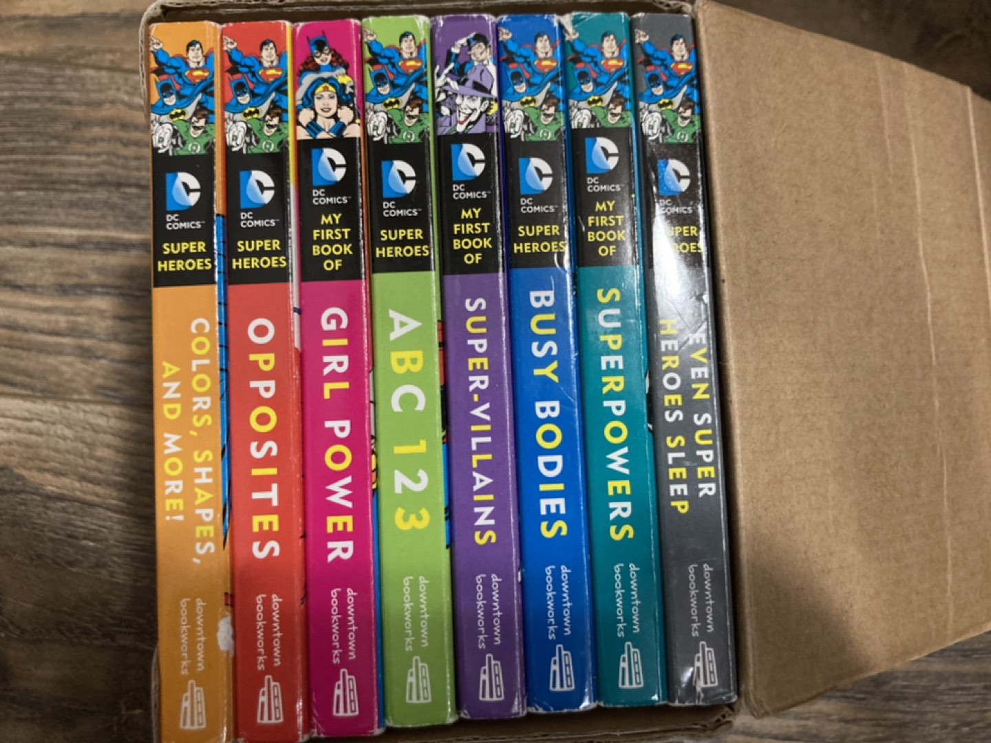 Superhero boardbook complete collection image indicator(2)