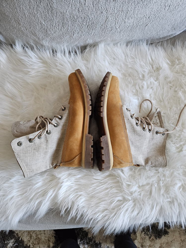 Men timberland tan boots