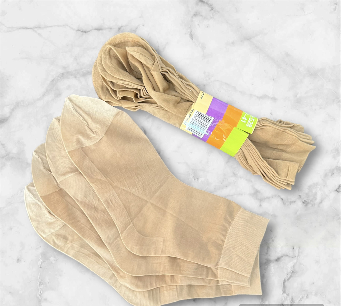 Nylon/Spandex Women Socks (7 pairs) thumbnail