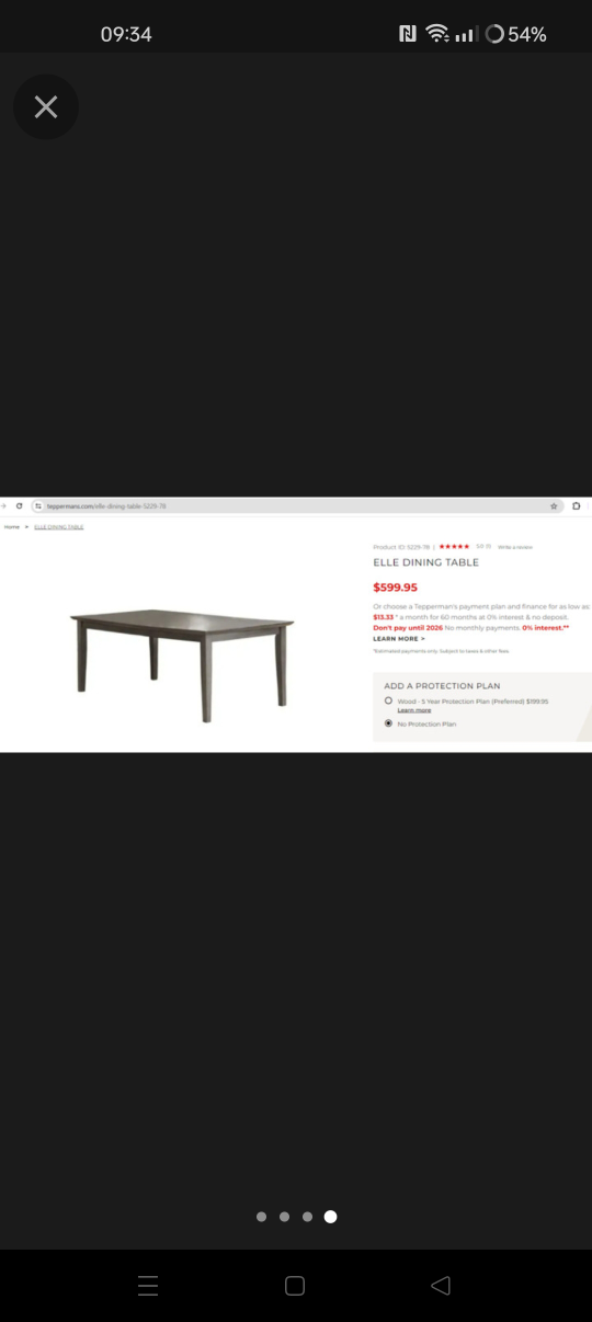 Solid Wooden Dining table - Move Out SALE - photo 4