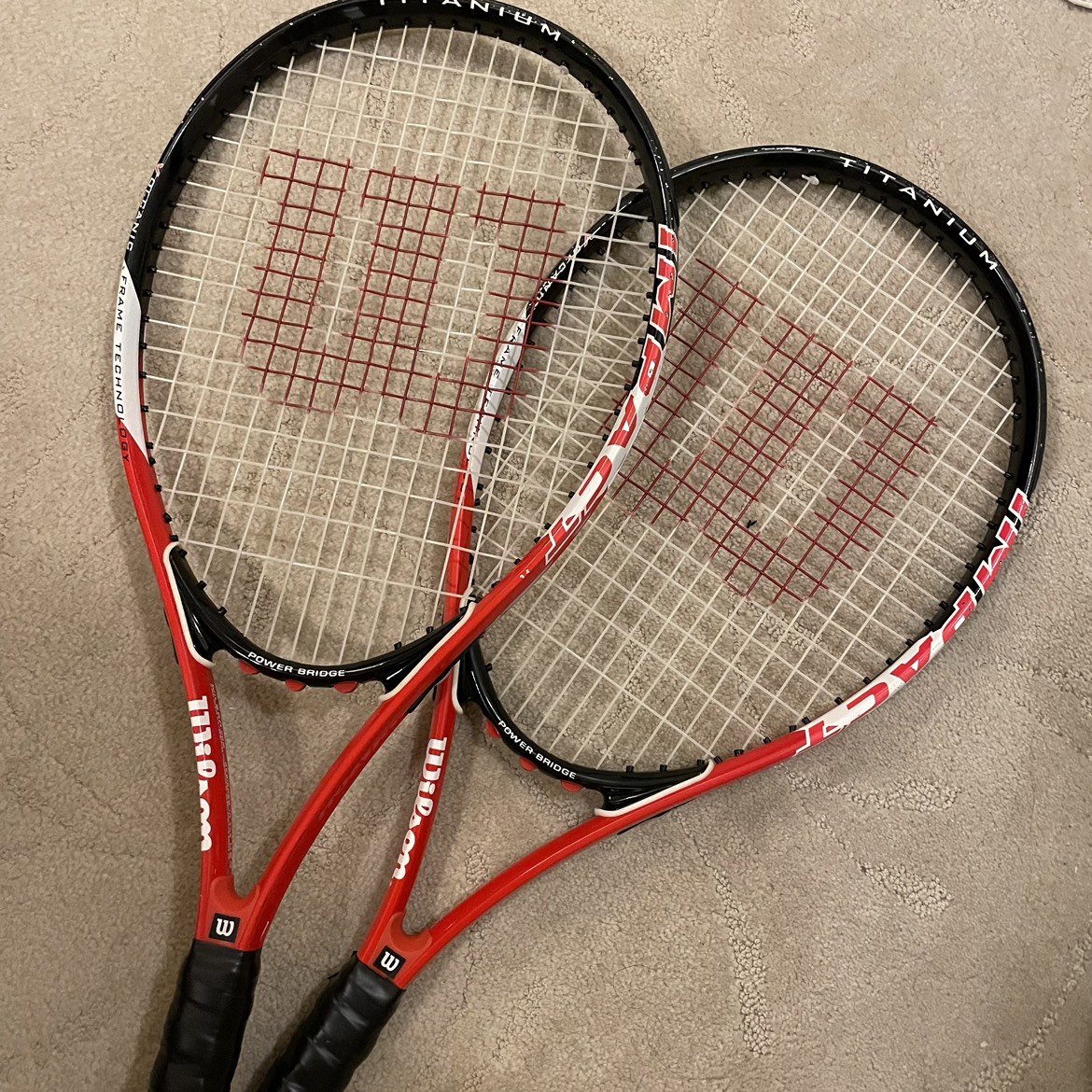 Wilson Titanium Adult Tennis Racket thumbnail