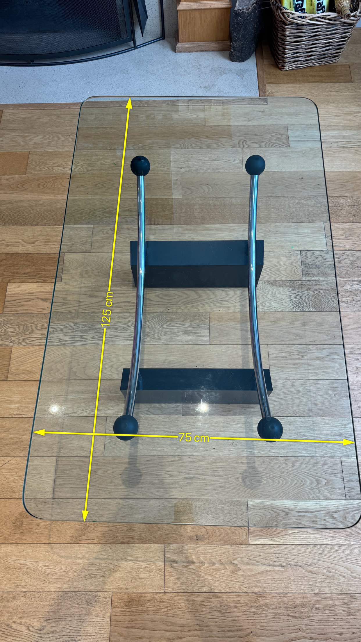 Glass coffee table & Side table - photo 5