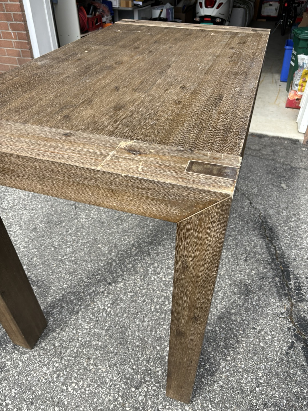 structube wood bar table thumbnail