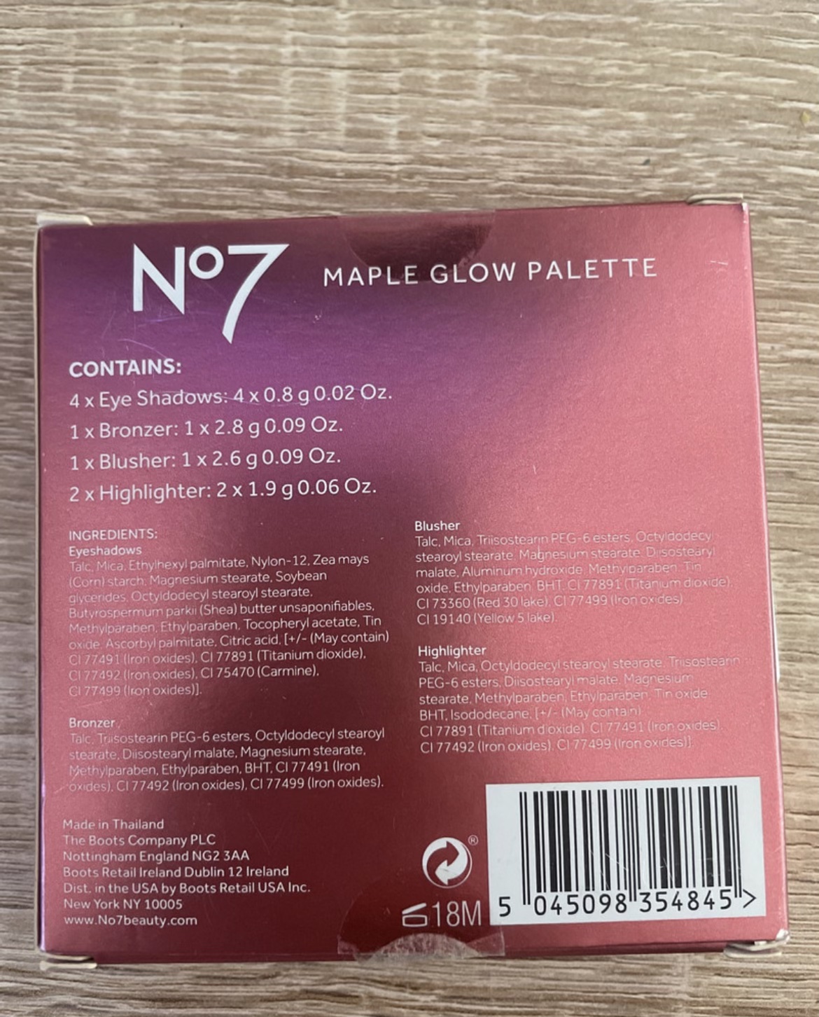 No7 maple glow pallet image indicator(2)