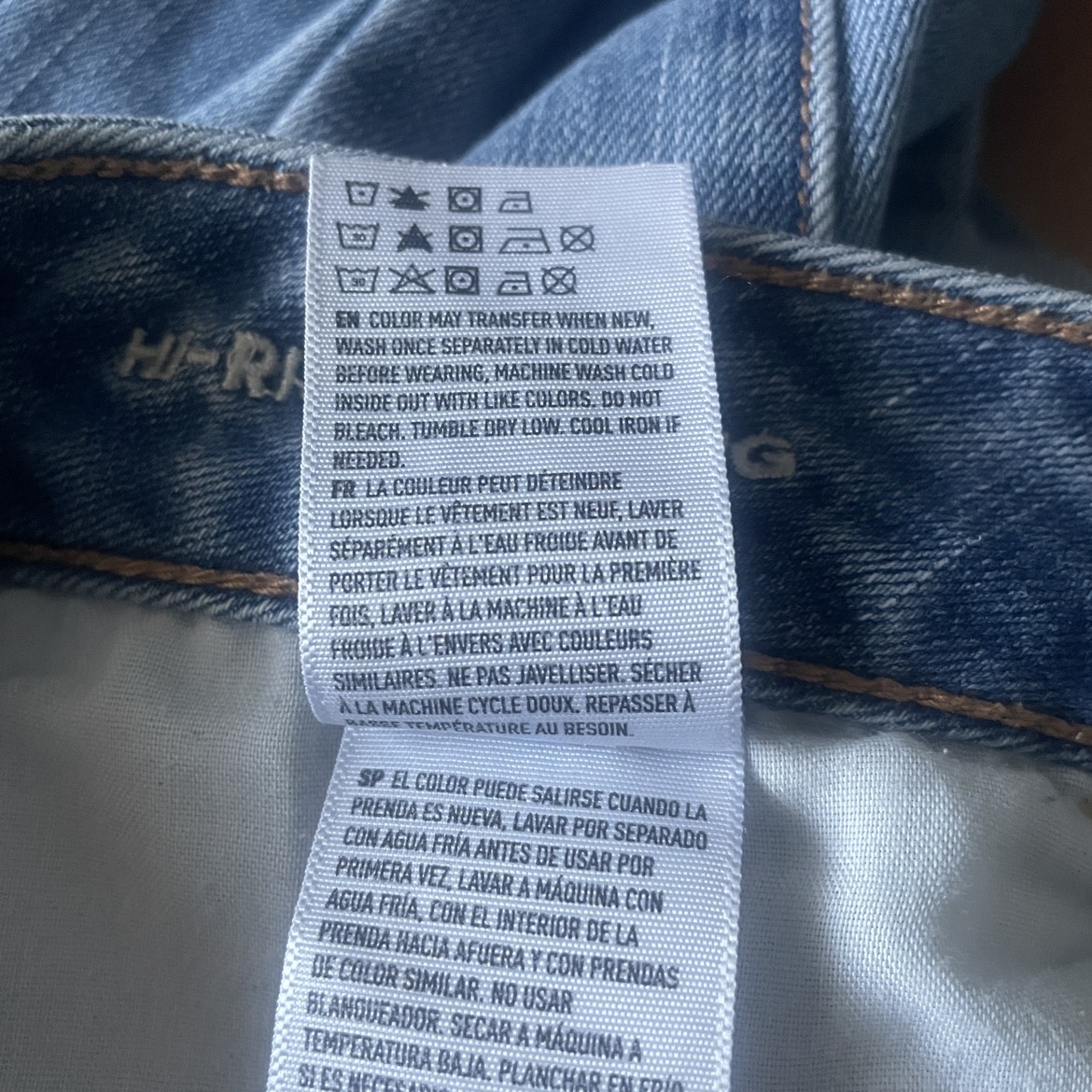 American Eagle Skinny Denim Jeans Size 0 image indicator(7)