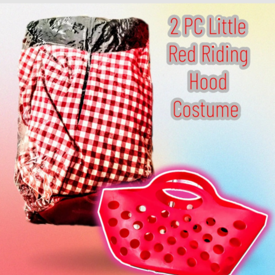 Little Red Riding Hood Costume & Carry Basket Inc. - photo 2