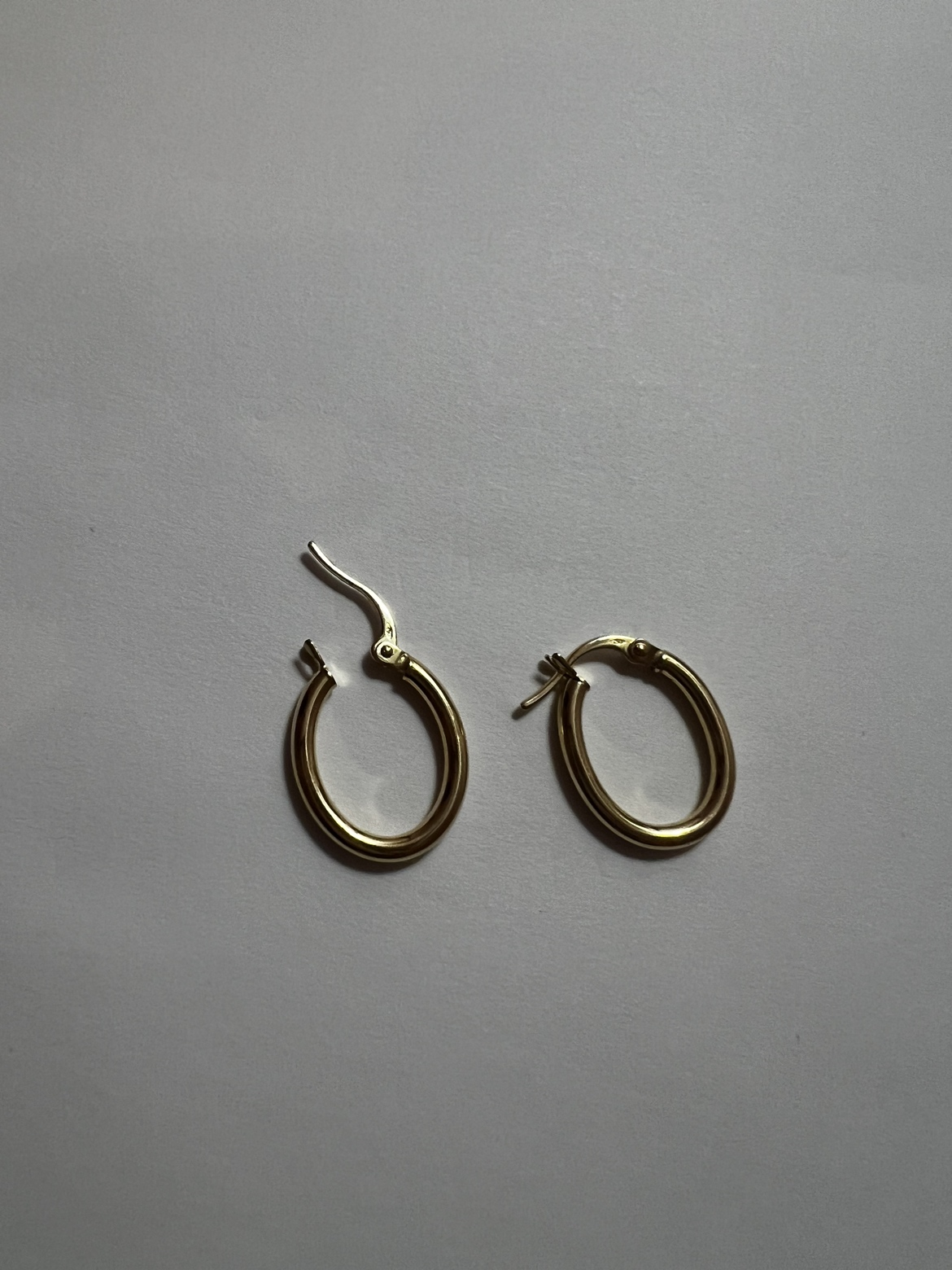 18k Saudi gold earrings thumbnail
