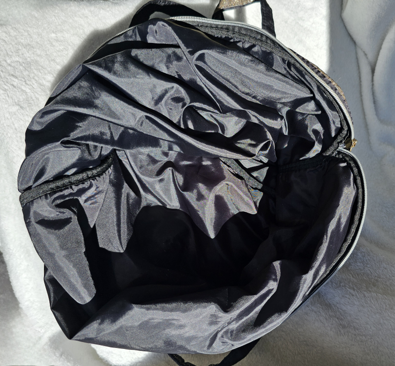 Victoria Secret Gold Beige Sparkle Tote / Overnight Bag image indicator(5)