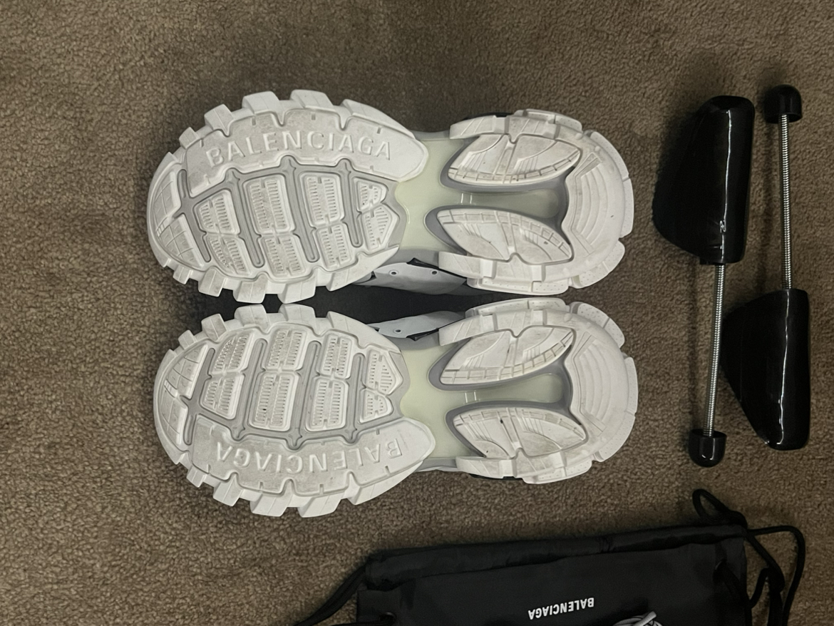 Balenciaga track white grey black - photo 5