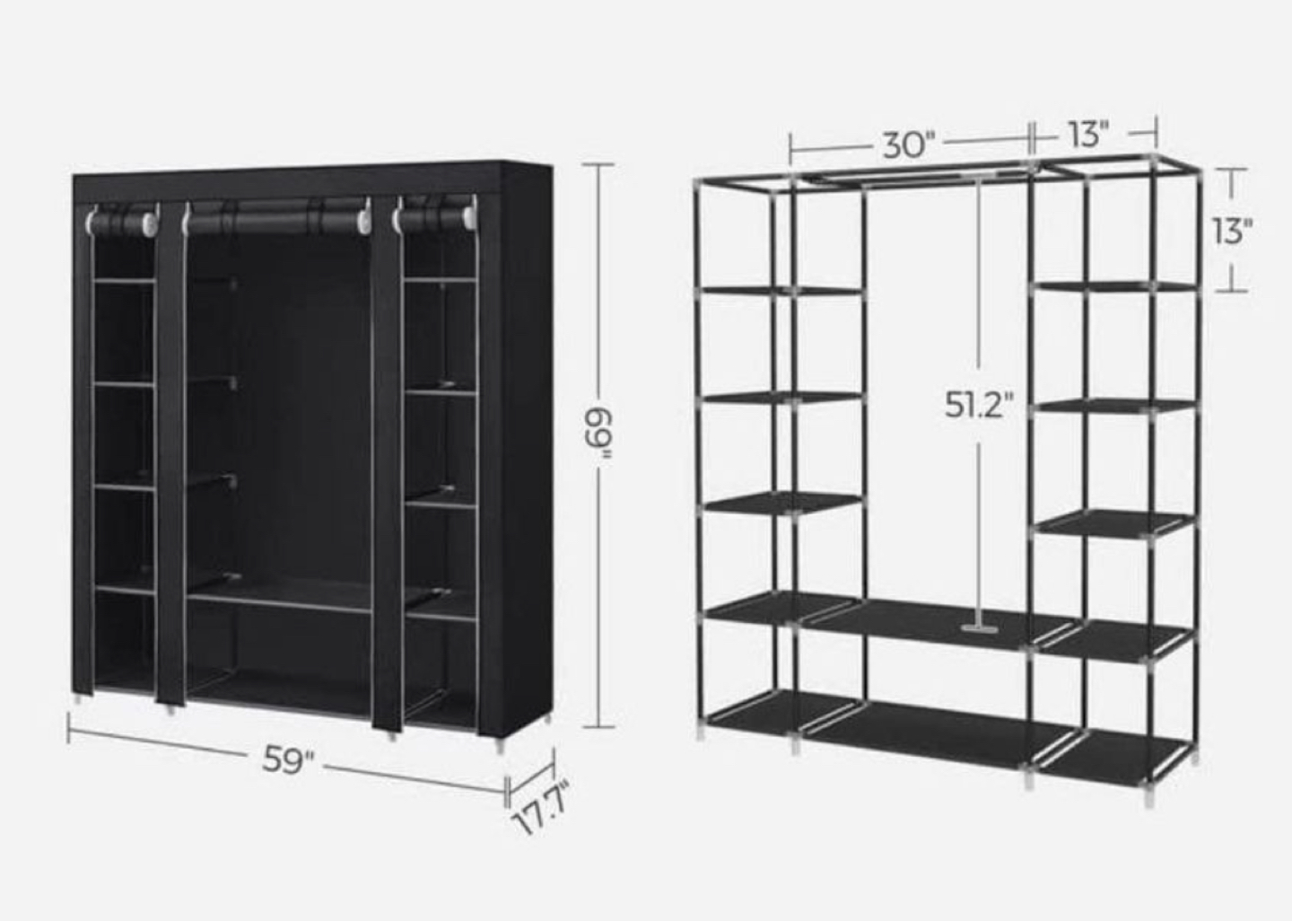 Closet organizer