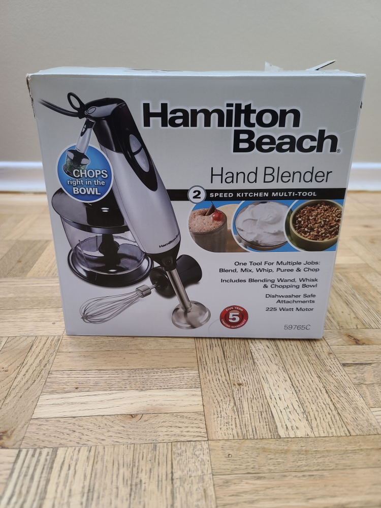 [MOVE OUT SALE] Hamilton Beach hand blender set - like new
