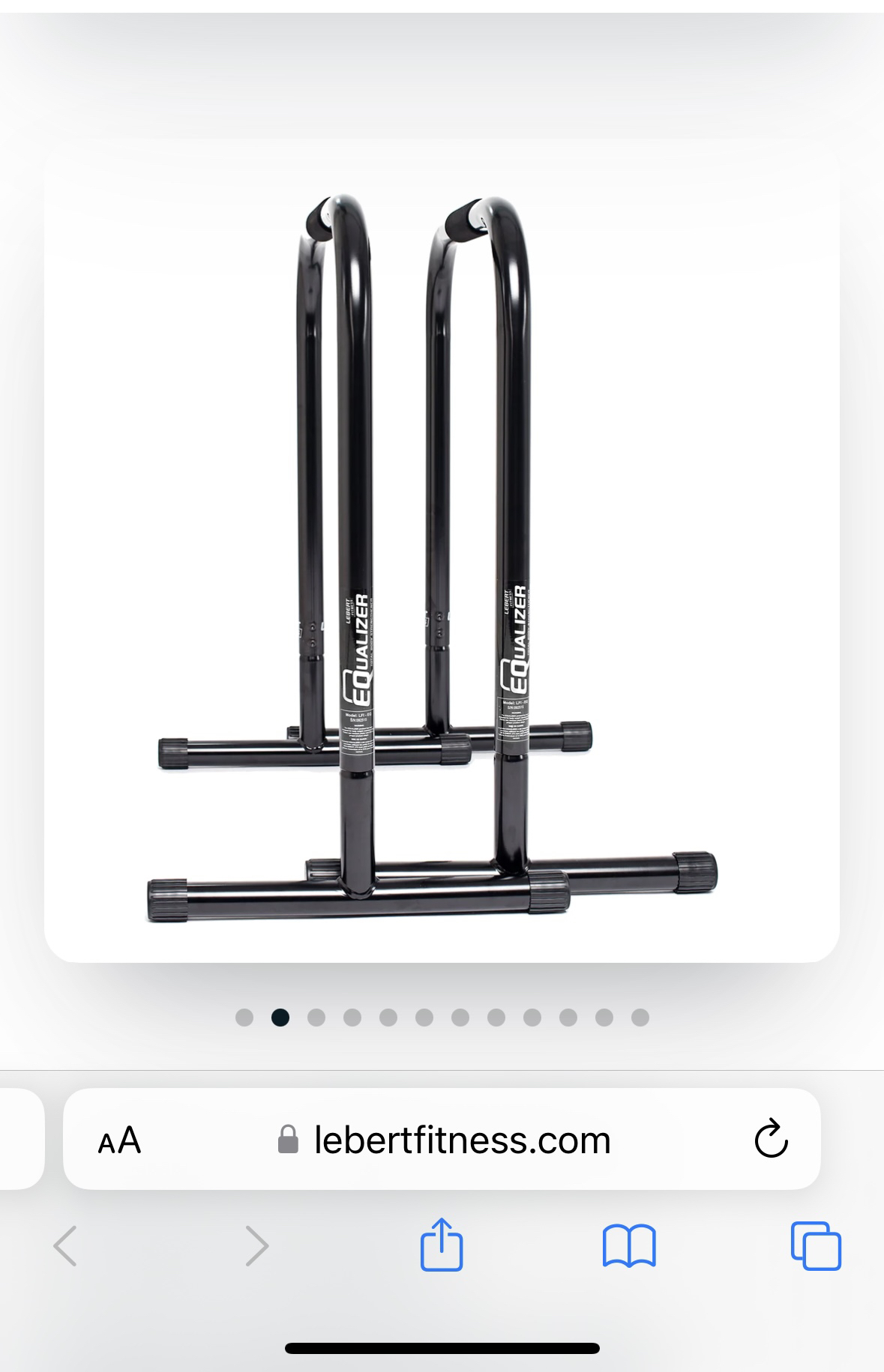 Lebert EQualizer Total Body Strengthener XL bar