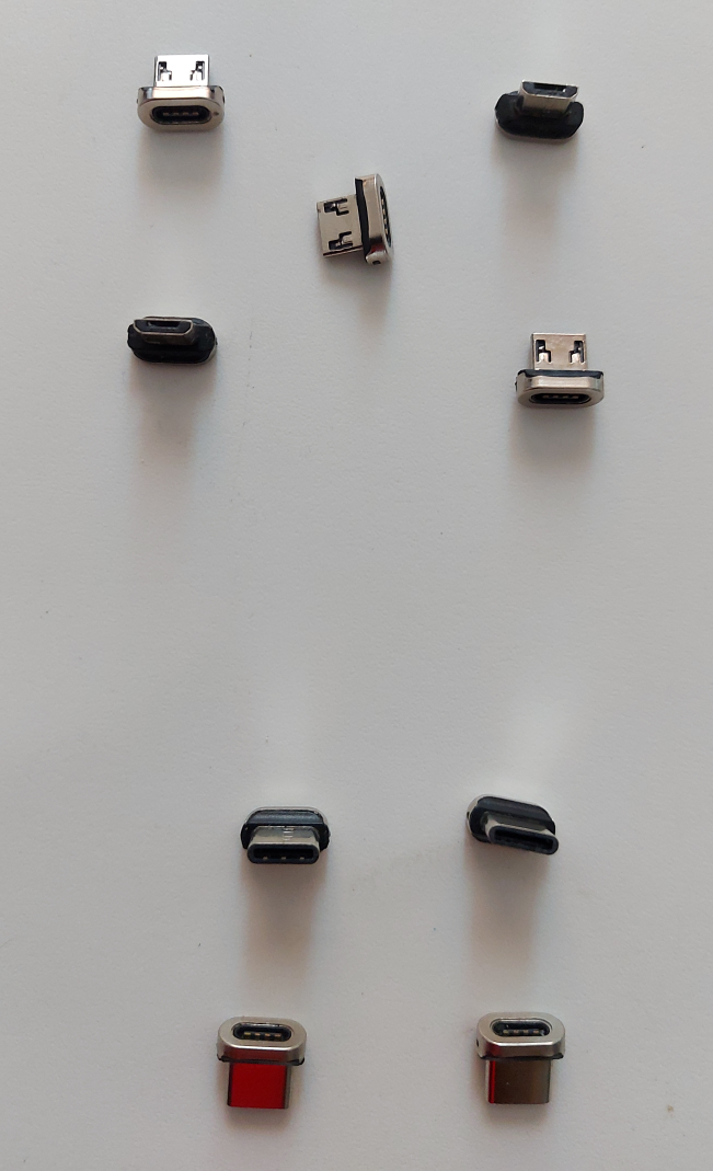 Magnetic Charger Cable for Phones/Tablets - USB-C + Micro-USB image indicator(5)