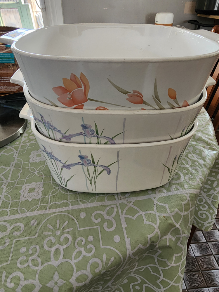 Corningware dishes