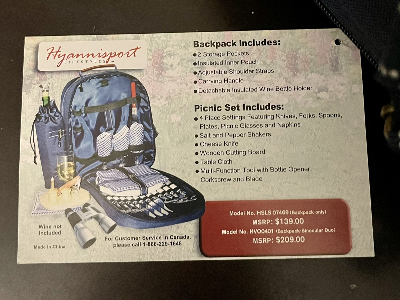 Luxury Picnic Backpack image indicator(4)