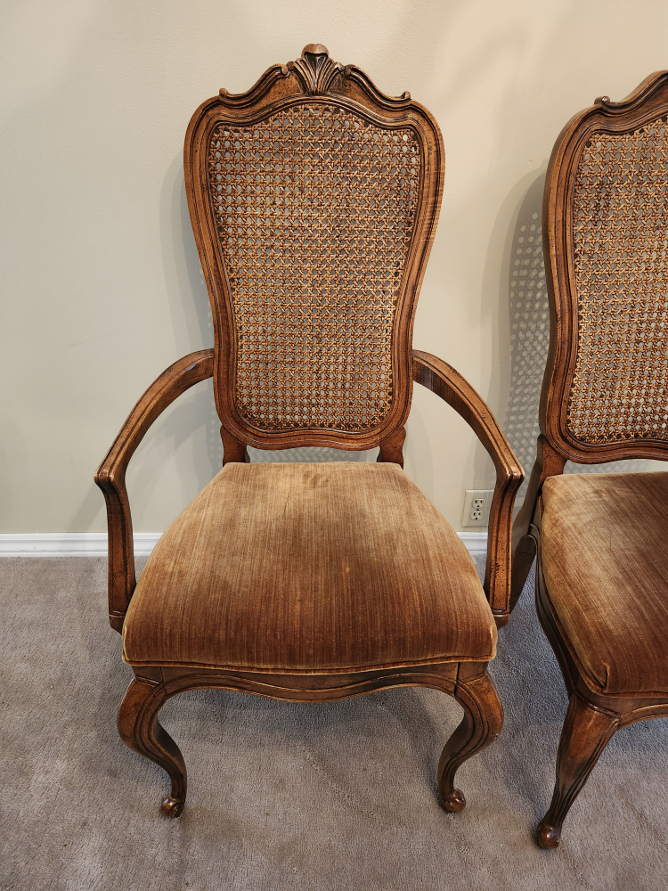 Vintage beautiful dinning room table with 6 chairs - photo 4