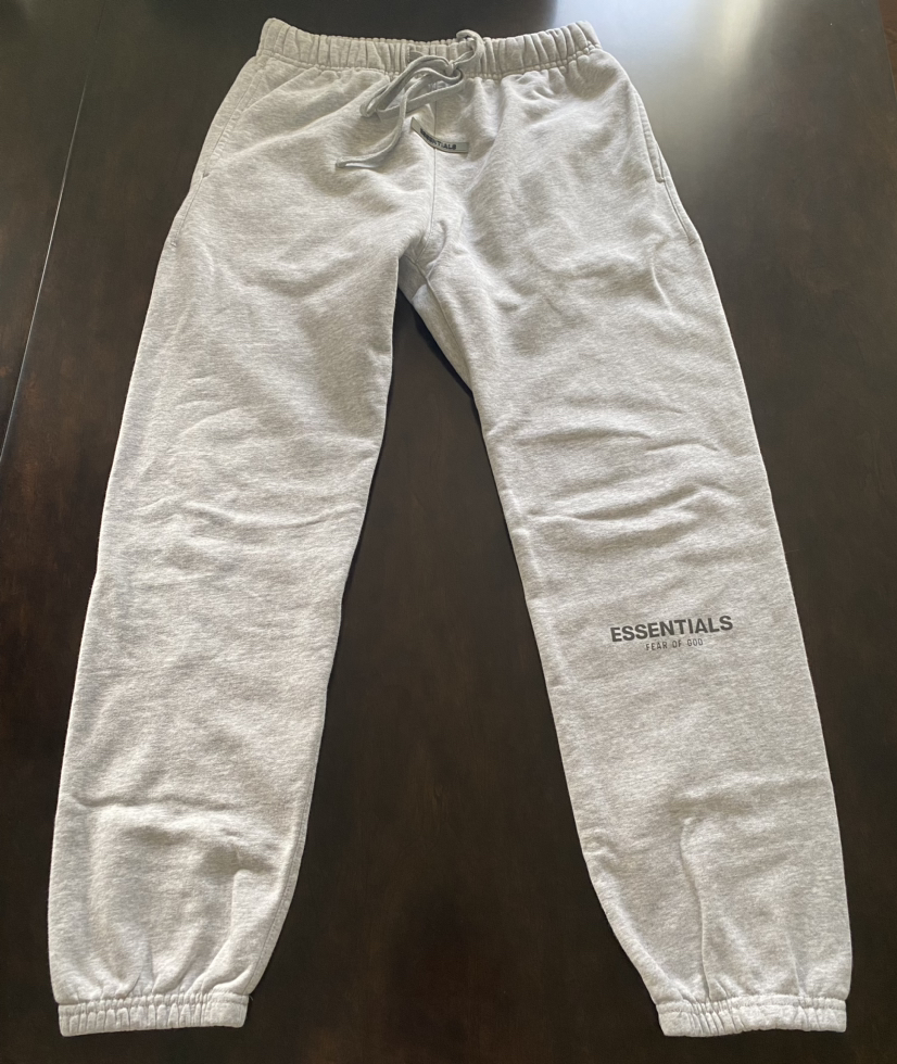 Light Grey Essentials Sweatpants