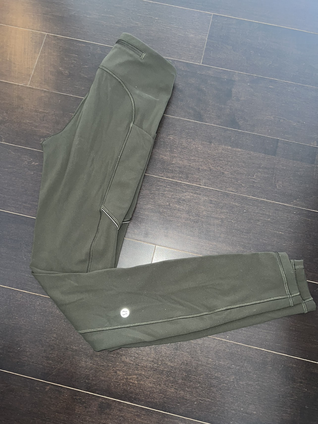 Legging - green legging - lululemon thumbnail