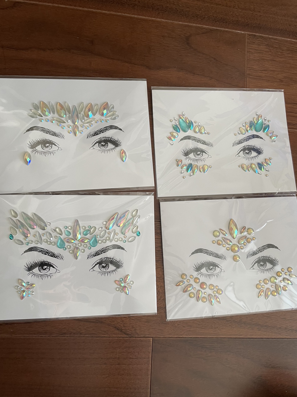 Rhinestone face jewels thumbnail