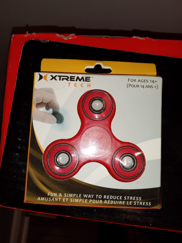 XTREME TECH FIDGET SPINNER FOR STRESS  $2 BRAND NEW UNUSED